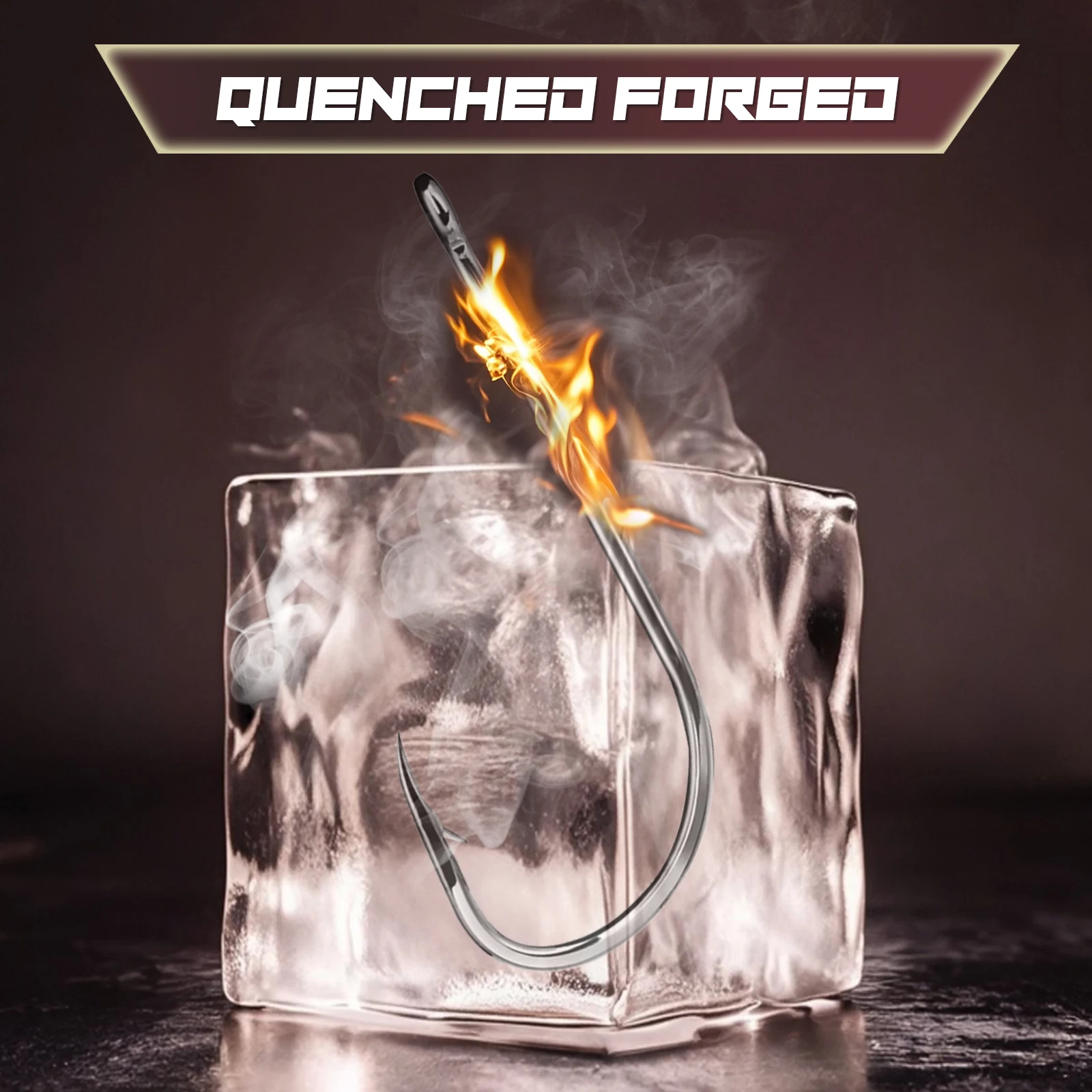 Kit de gancho Baitholder de 9KM, 100-375 Uds., gancho de gusano de doble púas, gancho de vástago largo para cebo vivo, gusano, agua salada, lubina, bagre - imagen 4