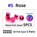 5pcs rose S