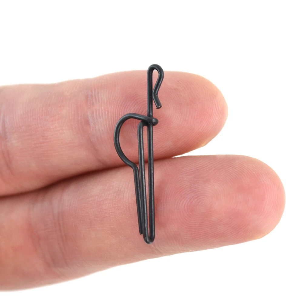 Hirisi 20 piezas-Clips de cambio rápido para pesca de carpa, conector a presión, Terminal de pesca, accesorios de aparejos AG205 - imagen 2