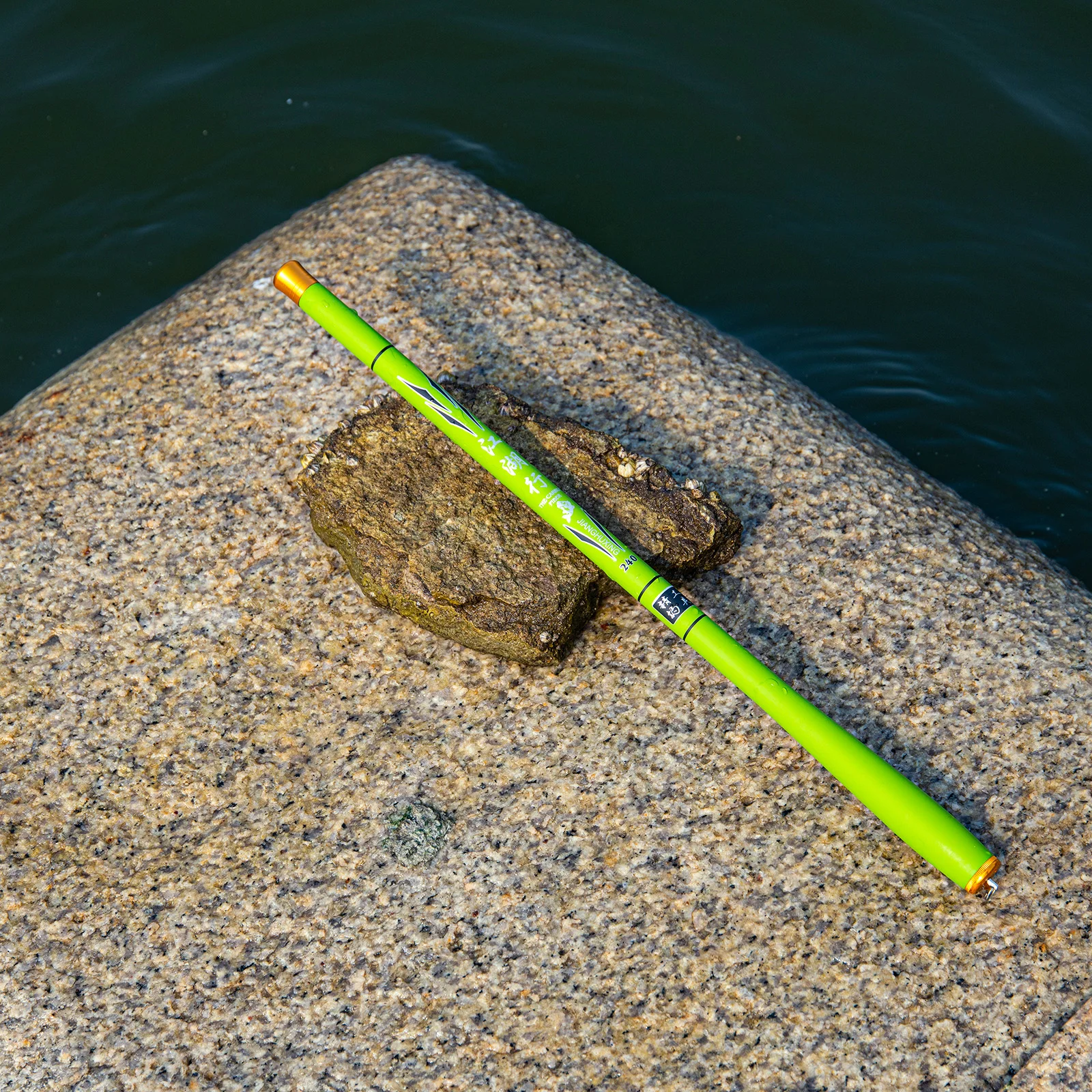 Caña de pescar portátil Goture, 1,8 m-3,6 m, fibra de carbono ultraligera, corriente de agua dulce, caña de pescar de mano para viaje, caña de pescar de carpa