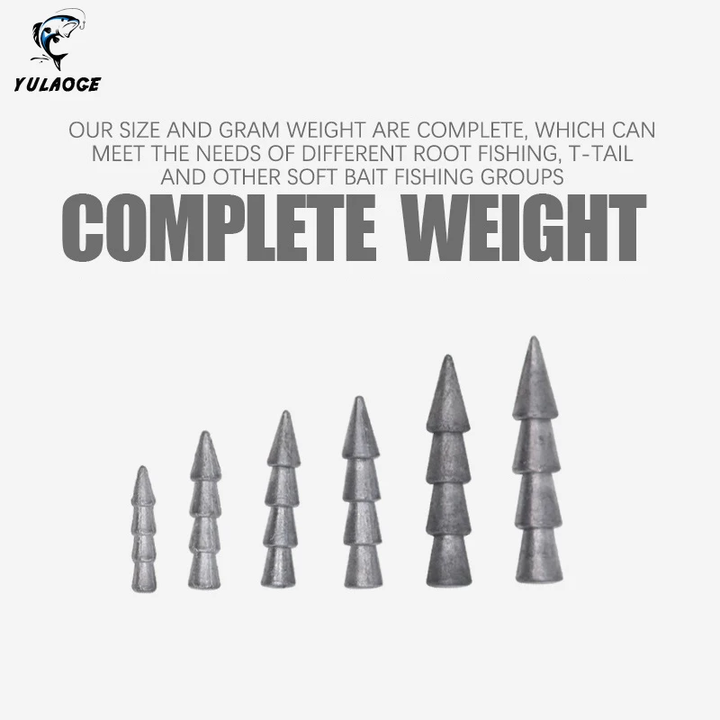 Plomos de metal para pesca de carpa, herramienta de plantilla de plomo, peso de plomo, 50 unids/lote por bolsa - imagen 3