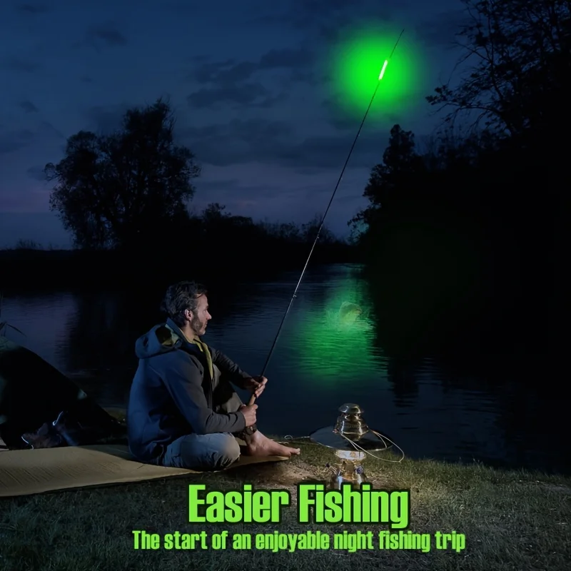 Varitas luminosas pesca nocturna – Luz alta intensidad para mar y río - imagen 3
