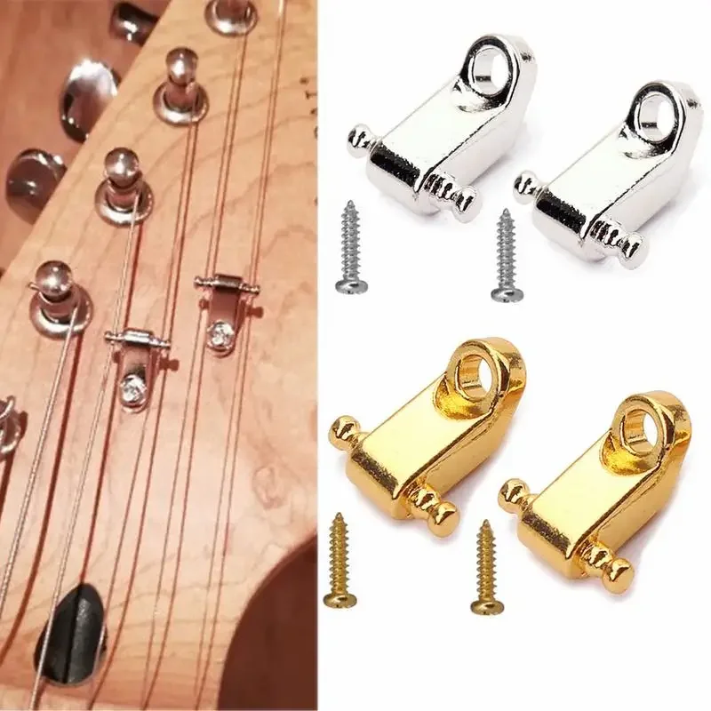 Rodillo de guitarra eléctrica, árboles de cuerdas, retenedor de cuerdas, montaje, guía de árbol de guitarra para piezas de repuesto de guitarras eléctricas - imagen 3