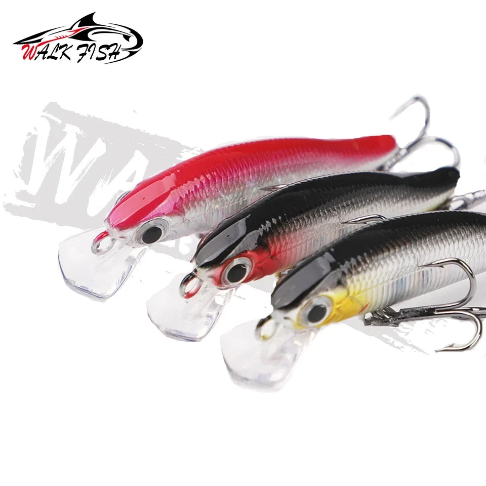 WALK FISH-señuelo de Pesca que se hunde, cebo duro Artificial de 5,5 cm, 4g, Jerkbait, Crankbait, lubina, carpa - imagen 4