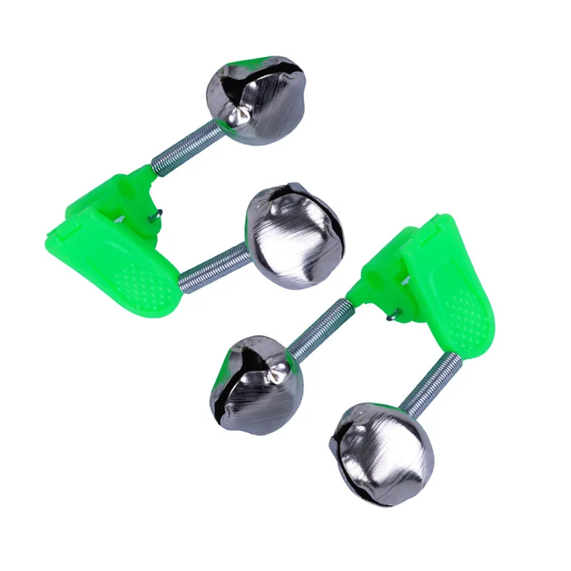 10/20/30 Uds campanas de pescado alarmas suministros de pesca campanas de arco con sonido de pez campanas de arco en espiral varias especificaciones al aire libre Accesorios - imagen 3