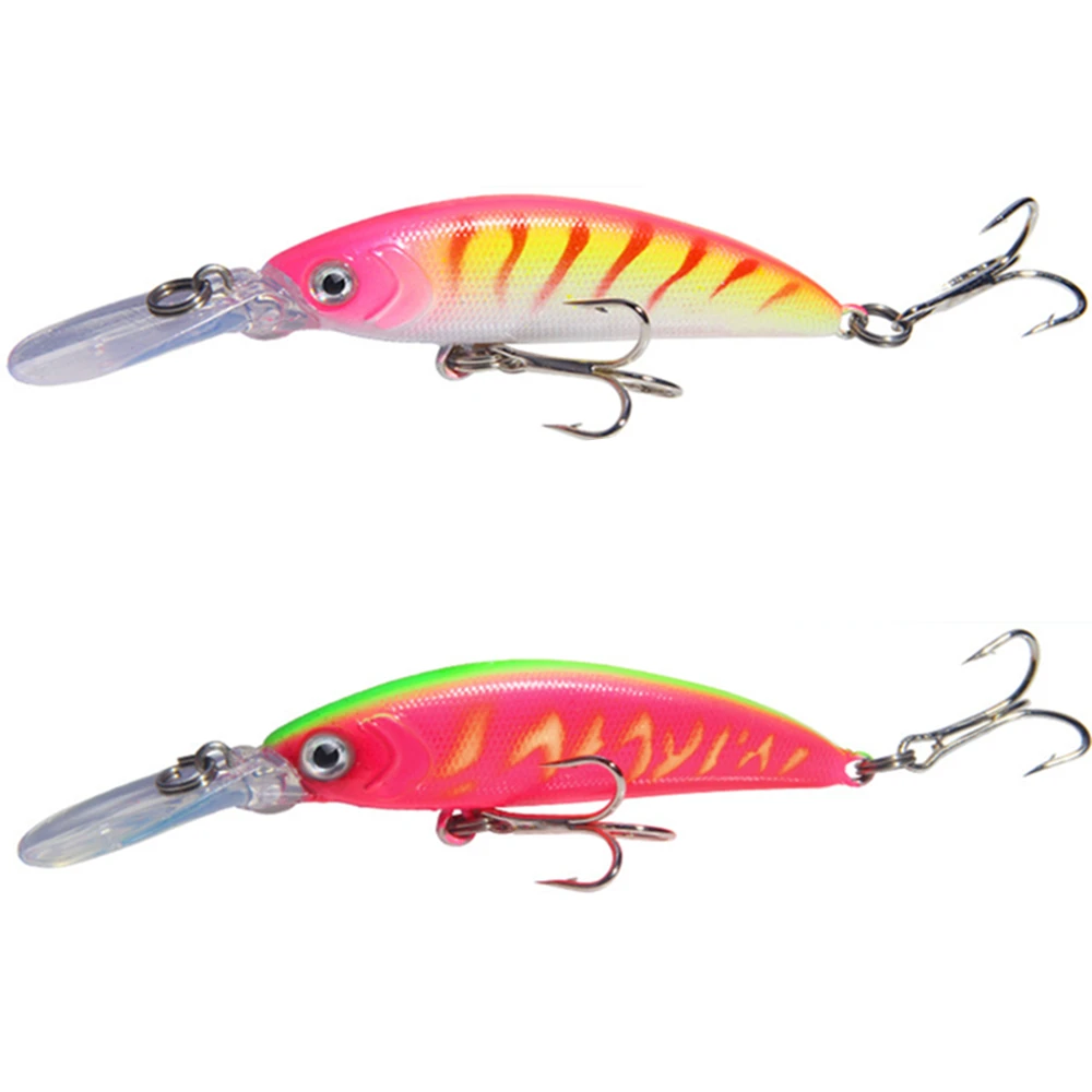 Señuelo de Pesca de pececillo que se hunde, cebo duro de plástico Artificial, Wobbler, 7cm, 5,7g, 1 piezas - imagen 2