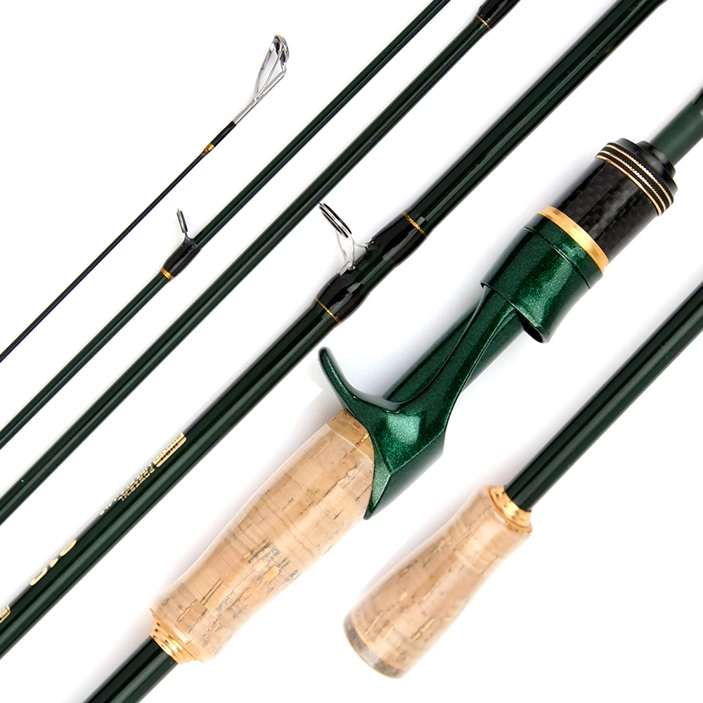 Caña Jigging Ultraligera Carbono Punta ML para Trucha y Lucio - imagen 2