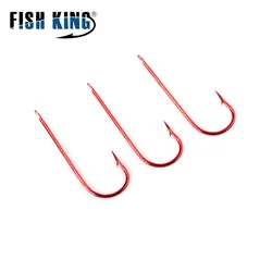Anzuelos Fish King con púas 6-16 – Acero alto carbono para carpa