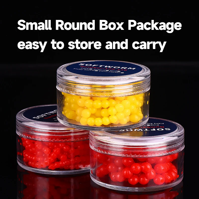 WEIHE1PC cebo blando flotante flotante en blance de agua el anzuelo - imagen 5