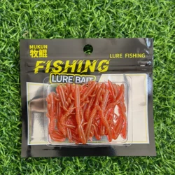 Vinilos MUKUN Mini 45mm TPE – Señuelos para lubina y rockfish
