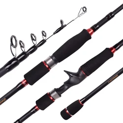 Mavllos Guer Lure3 Caña Telescópica para Trucha y Carpa 6-12 lb