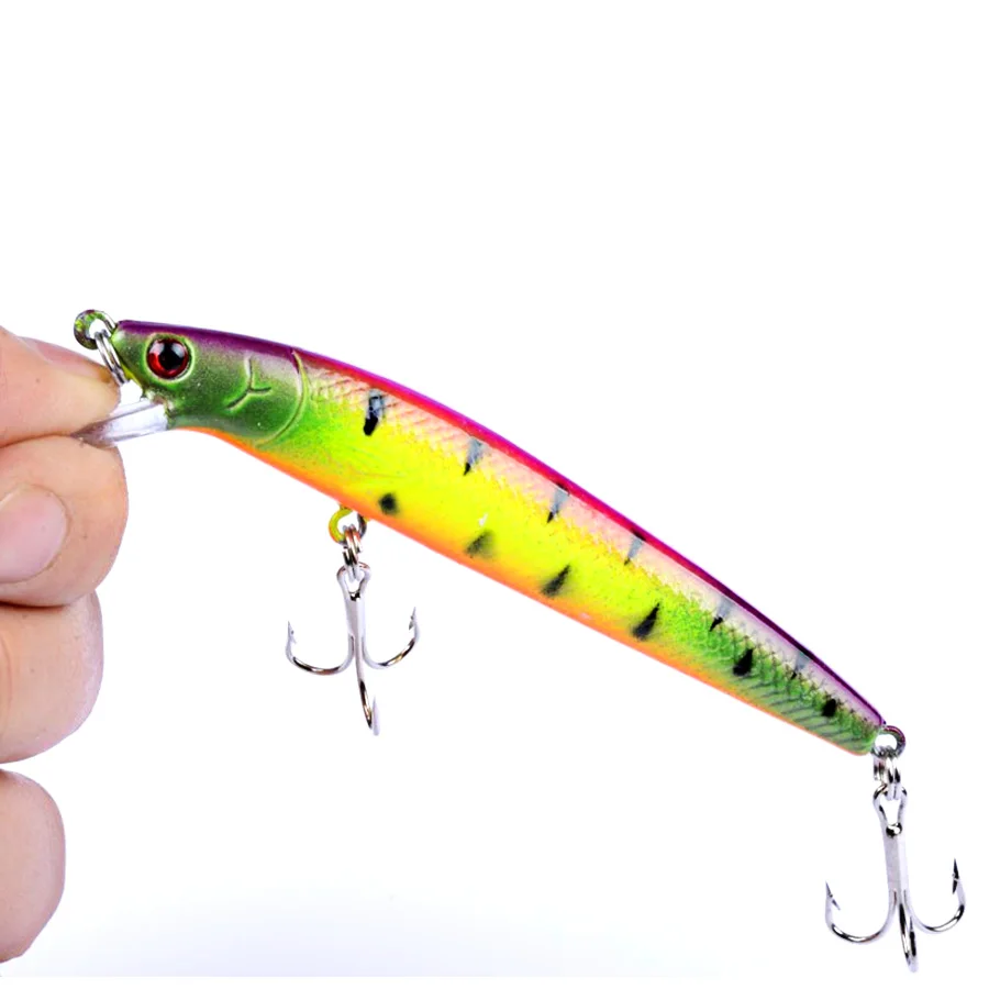 Cebo duro Artificial Swimbait, Mini lubina, Lucio, mar, Jerkbait, pececillo, Crankbait, Wobbler para señuelo de pesca, accesorios de aparejos, 5 unids/lote por caja - imagen 5