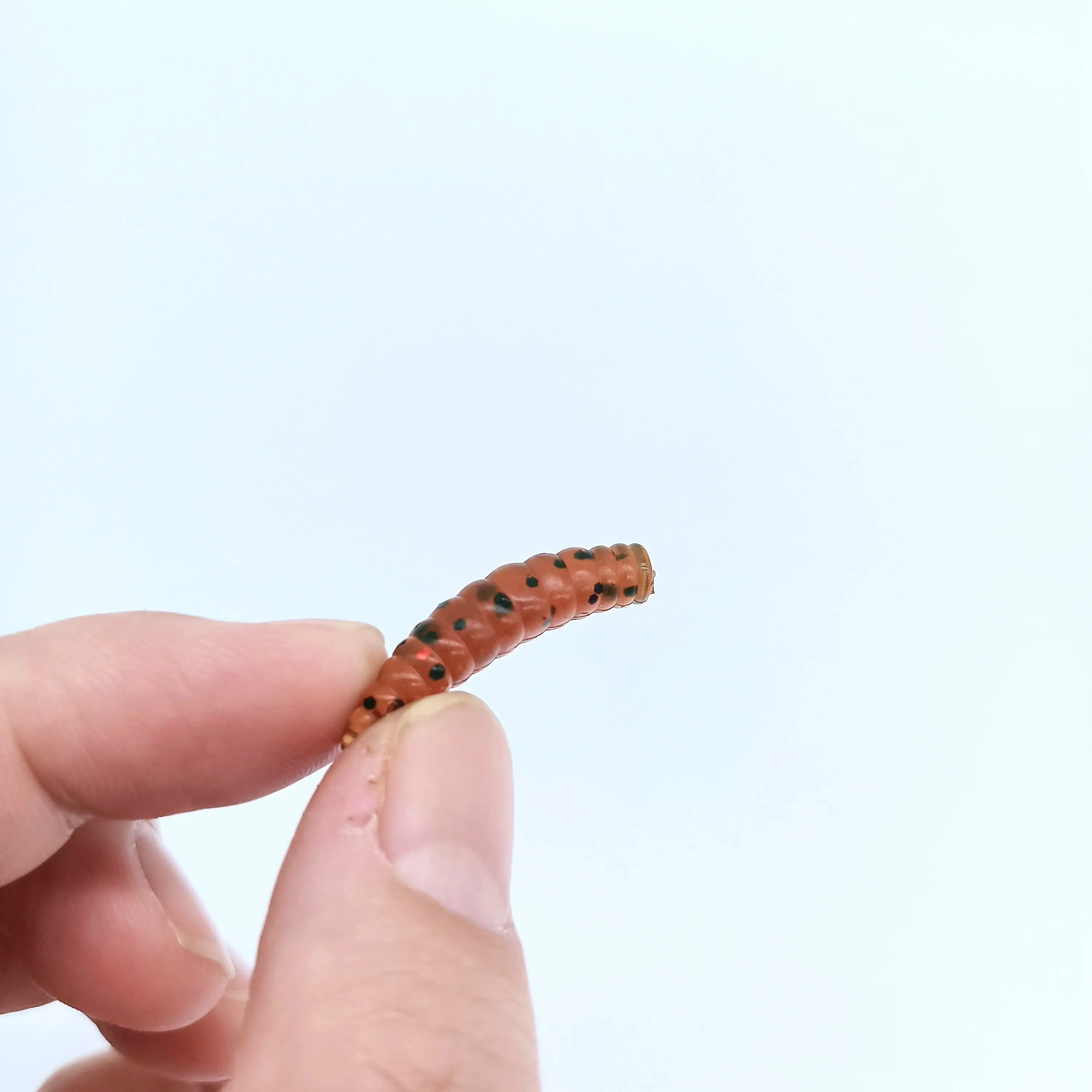 DUODUOYU 20 piezas señuelo de Pesca de gusanos de pan 0,7g/27mm cebos artificiales de silicona Jigging Wobblers lubina carpa Pesca aparejos de Pesca - imagen 2