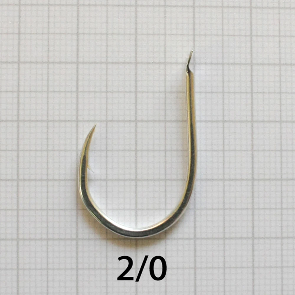 Anzuelos de Pesca resistentes al óxido, anzuelos de Pesca de acero al carbono, con púas de agua salada, accesorios de aparejos de Pesca, 100 piezas - imagen 3