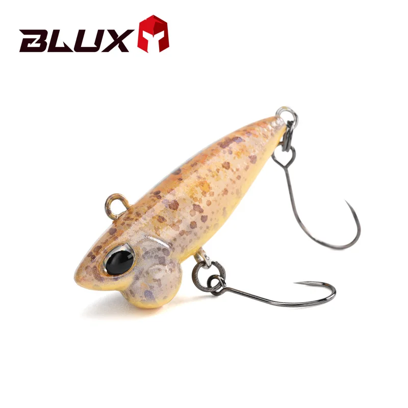 BLUX Shineride Nano 31mm 2,8g tapón de hundimiento sin labios señuelo de pesca Crankbait flujo área truchas dardos cebo Artificial de plástico aparejos