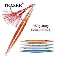 Zeeck J38 Señuelo jig metal vertical hundimiento rápido lubina sargo