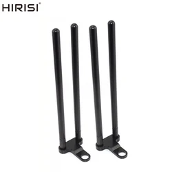 Accesorios de pesca de carpa Hirisi, barras de oreja de aluminio para alarmas de mordida, soporte de caña de aparejos de pesca de carpa SN1