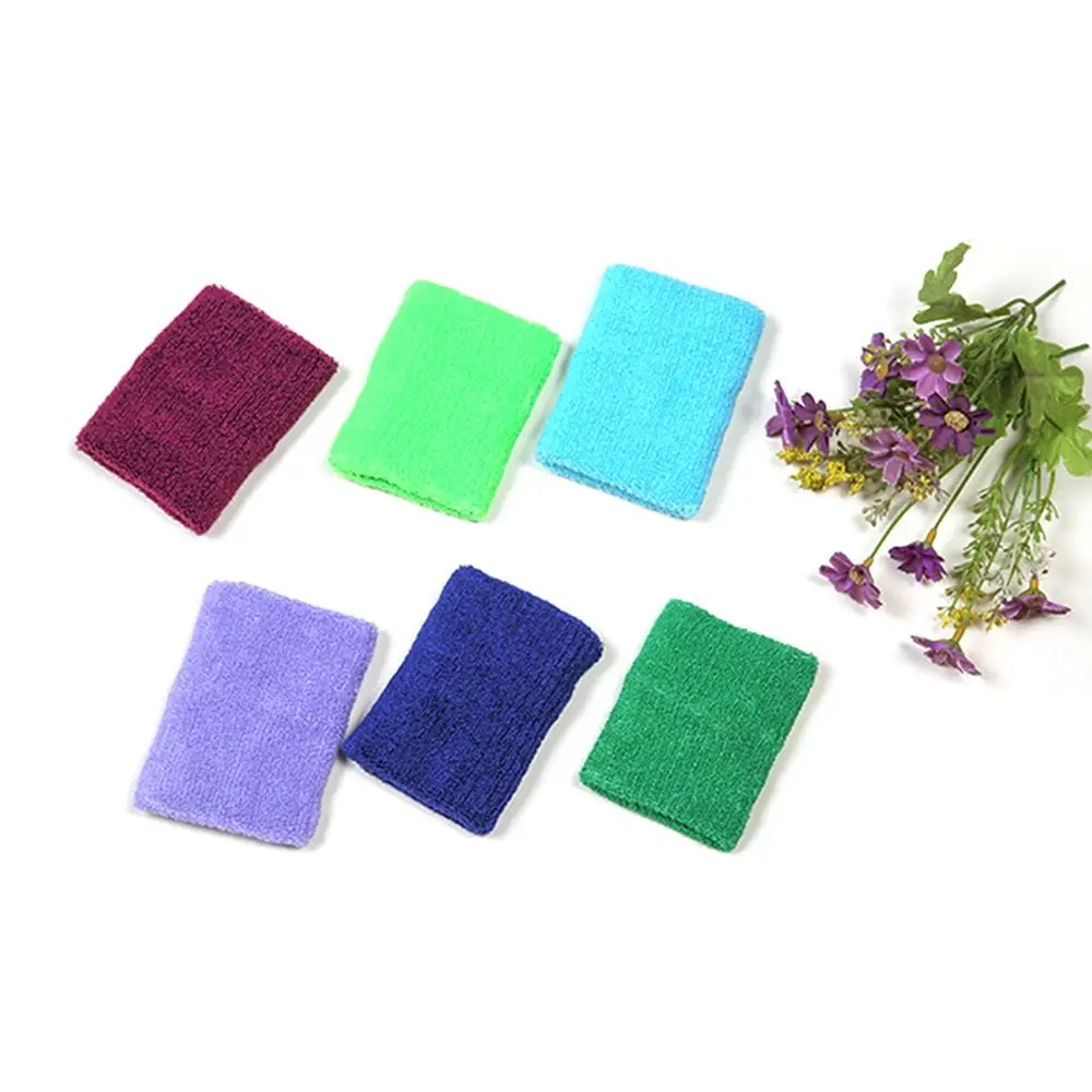 Banda deportiva de seguridad para hombre y mujer, Protector de muñeca de algodón, 5 piezas, 10 colores - imagen 3