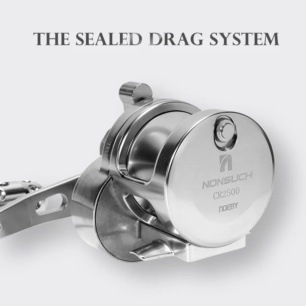 Noeby carrete de Jigging lento CNC Metal de alta velocidad barco Trolling juego grande carretes de pesca de agua salada arrastre máximo 25kg carretes de pesca - imagen 5