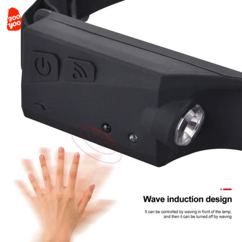 Faro LED recargable para pesca, linterna brillante para deportes al aire libre, Camping, ciclismo y senderismo, resistente al agua - imagen 3