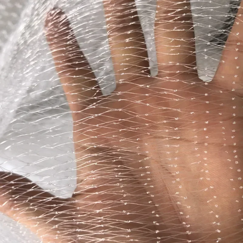 POUI COME DREAM Red de enmalle semiacabada red de pesca de nailon monofilamento redes para peces Rede Speca 5mm-20mm hilo de malla 0,15mm-0,3mm - imagen 4