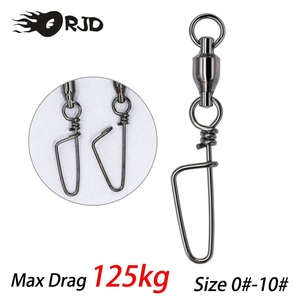 Giratorios de pesca con rodamiento – Coastlook ORJD acero inoxidable