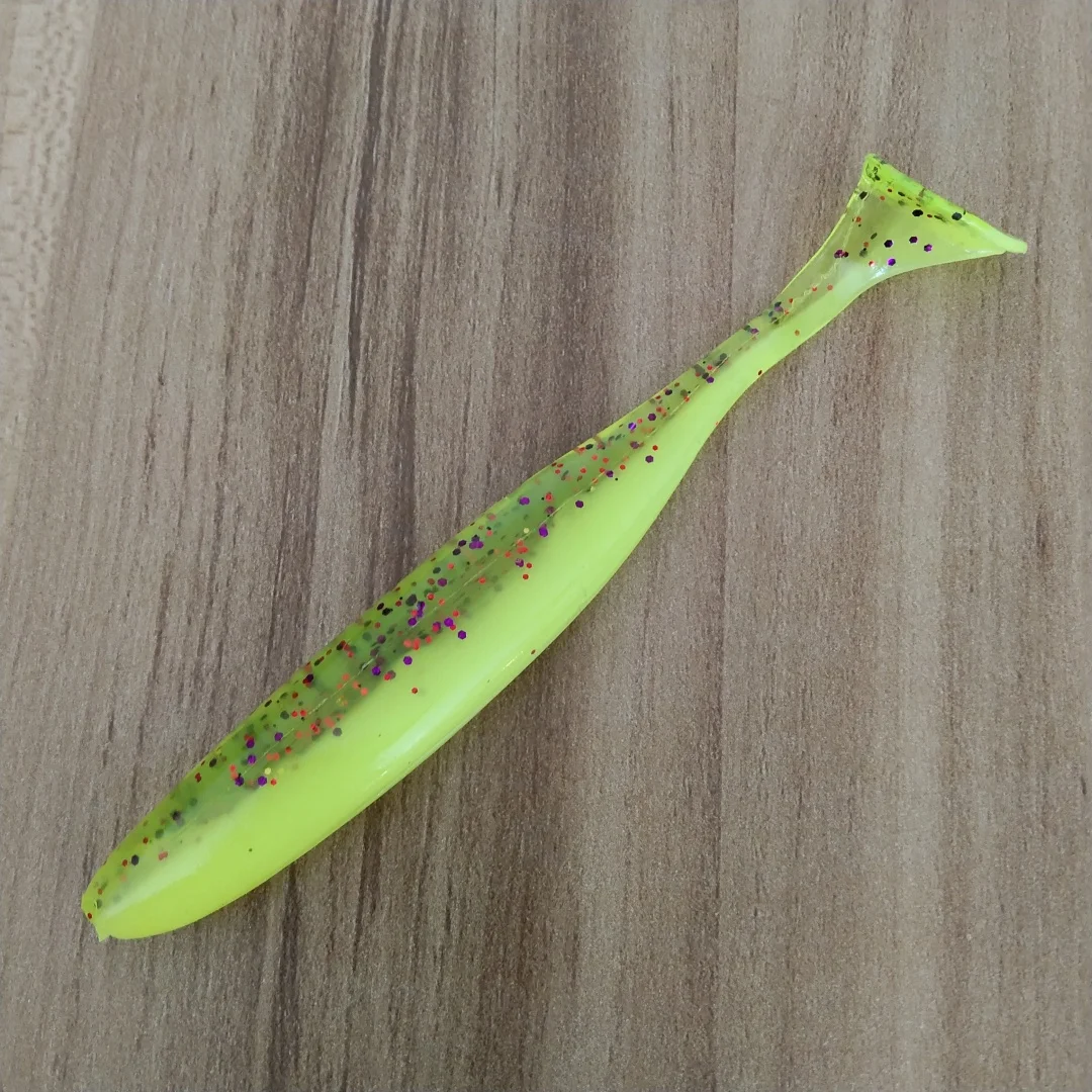 Swolfy 10 Uds. Señuelos blandos 12cm 8,7g Swimbaits cebo Artificial suave Wobblers de pescado doble Color carpa lubina Señuelos de pesca - imagen 4