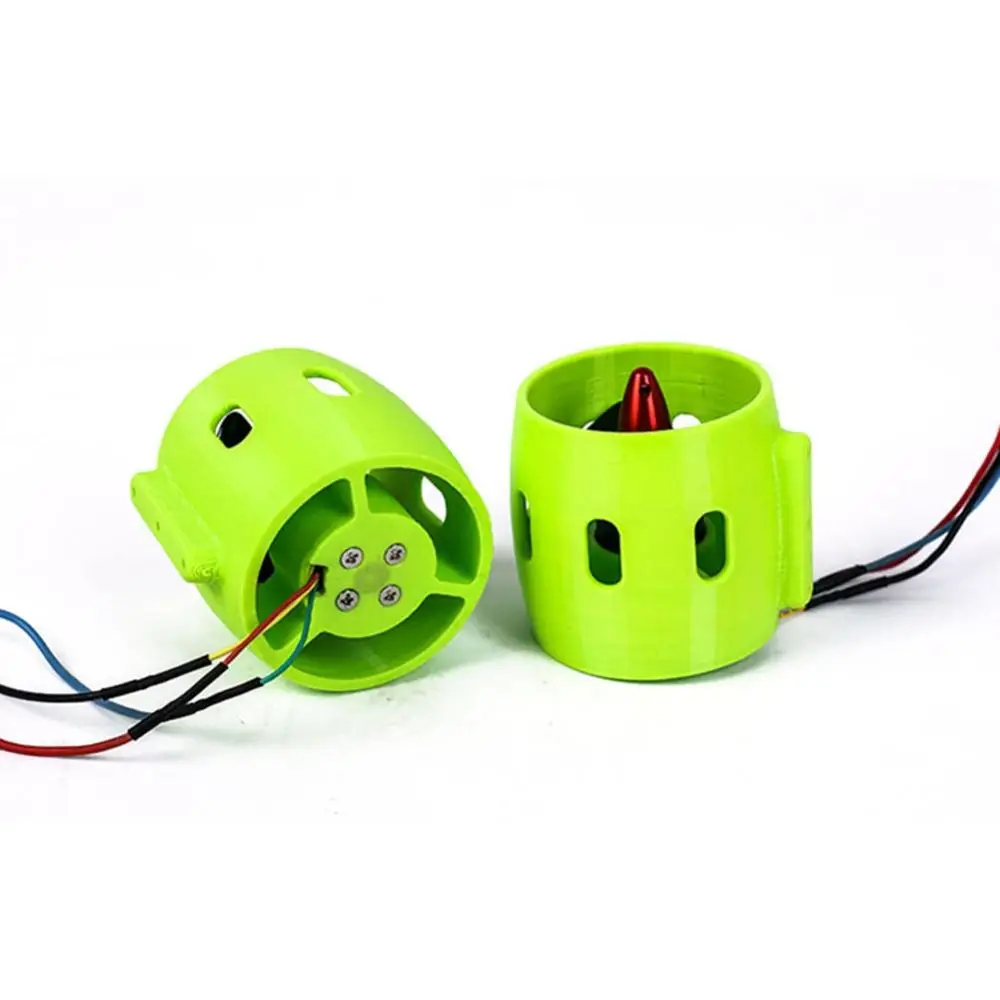 Motor sin escobillas de 12-24V, 20A, propulsor subacuático de 4 aspas, potente accesorio para barco de cebo RC, propulsor subacuático para barco anidado - imagen 4