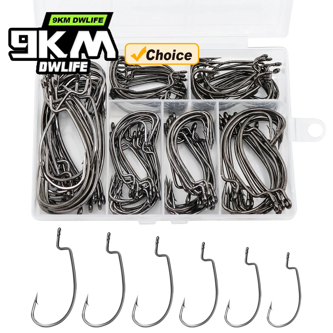 Kit de ganchos de gusano EWG de 9 km - imagen 2