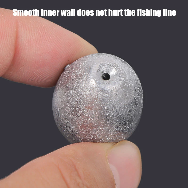 Plomos de plomo en forma de oliva, pesas huecas con accesorios de pesca, herramientas, 1g, 2g, 3g, 4g, 5g, 6g, 8g, 10g, 15g, 10 unidades por lote - imagen 4