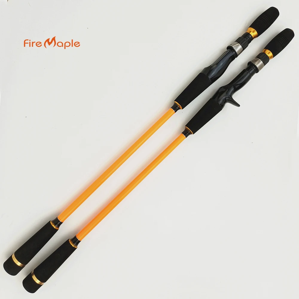 Caña de pescar de pulpo de Punta Súper suave, 1,55 m, 1,7 m, 5 pies, caña de jigging lento, naranja, muy sensible, caña de fundición para barco de caza - imagen 5