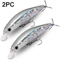 2PCS minnow D