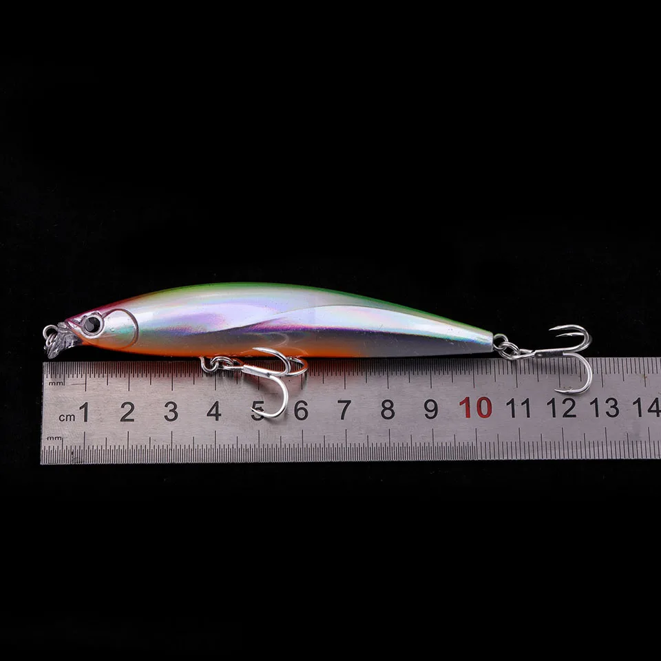 WALK FISH-señuelo de Pesca Artificial flotante, cebo duro profesional para pececillos, aparejos de Pesca de agua salada, 105MM, 12,4G - imagen 2