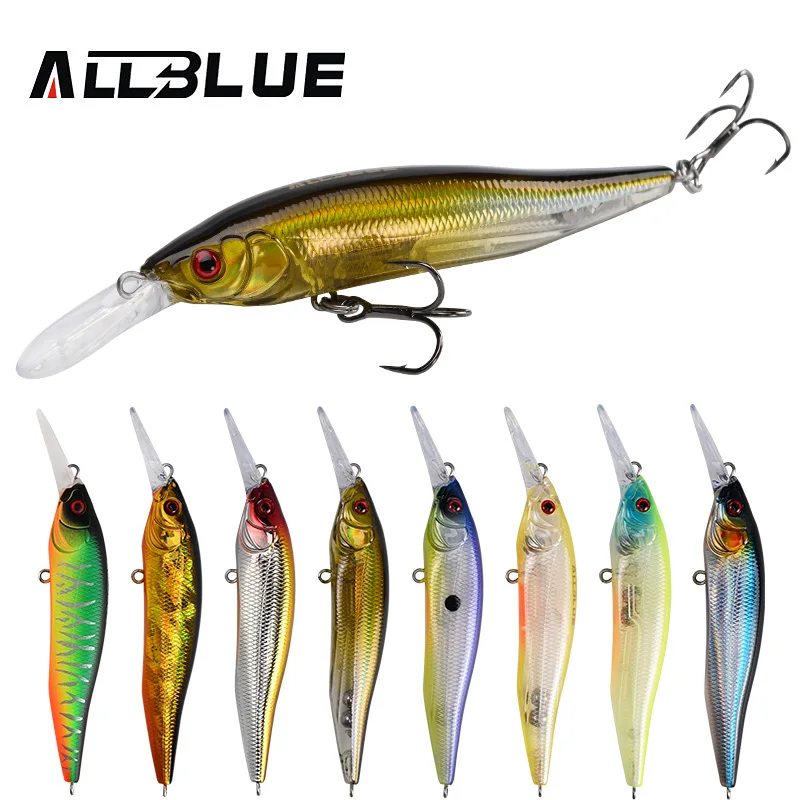 Wobbler Allblue X-Nanahan – Flotante lento para lubina y lucio - imagen 4