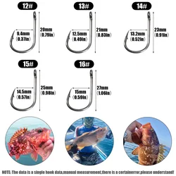 Anzuelos de acero al carbono con púas – Pesca en roca