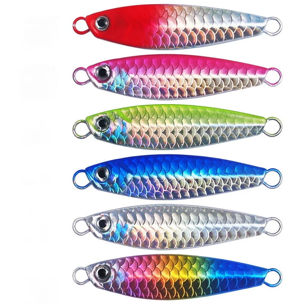 Señuelo de pesca con plantilla de Metal, 7g, 10g, 15g, 20g, 25g, Swimbait fundido, Wobbler, Lucio, cuchara, cebo duro Artificial, carpa Spinner, aparejos de mar, 1 ud. - imagen 5
