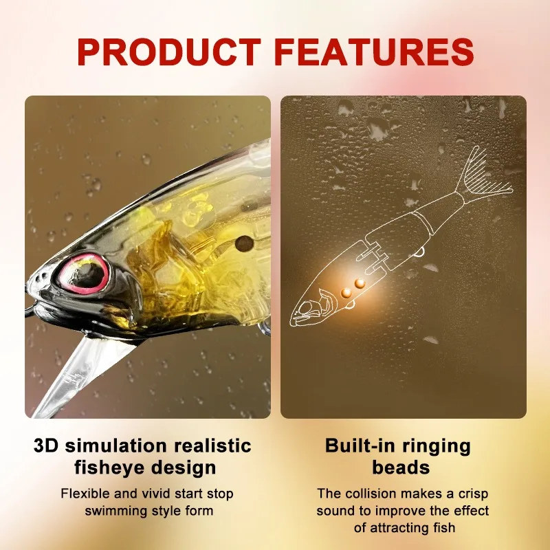 Flash Minnow 14cm 21g – Swimbait artificial para lucio - imagen 5
