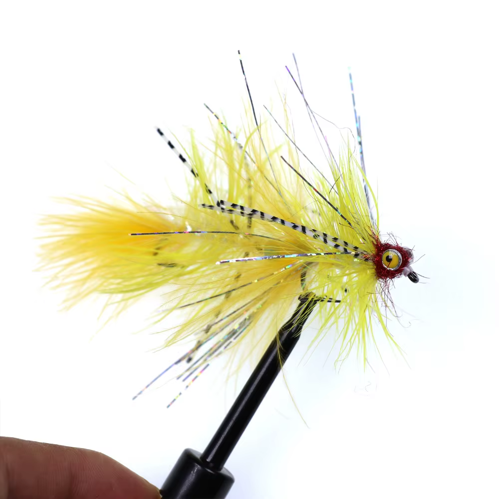 Bimoo Alicates para atar moscas – Herramienta de envoltura plumas - imagen 5