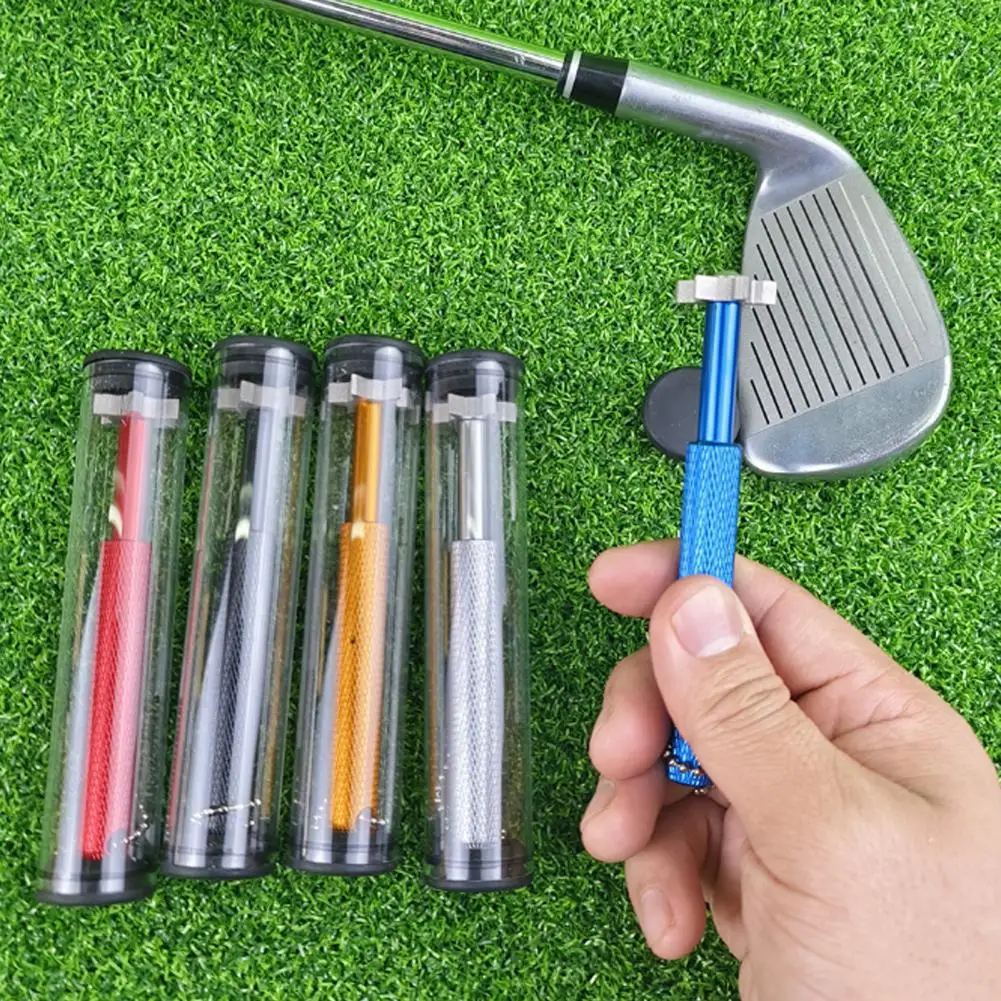 1 Juego de sacapuntas portátil para palos de Golf con 6 cabezales, herramienta de limpieza compacta para palos de Golf de 6 puntas, accesorios de Golf - imagen 3