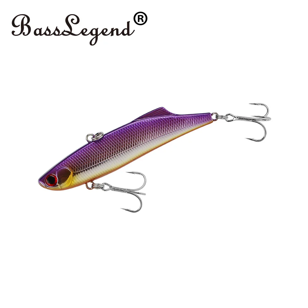BassLegend pesca hundimiento sin labios Crankbait vibración señuelo Metal lubina Pike cebo Marvie Ice Wobbler 90s - imagen 5