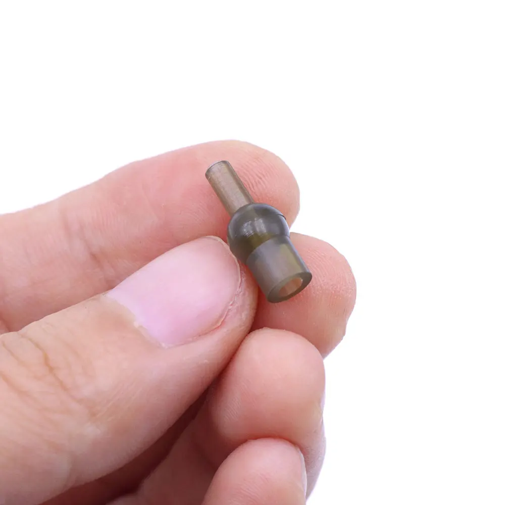 Conector de aparejo de pelo de plomo para pesca de carpa, 30 piezas, Clip de goma, Cuenta de tulipán para carpa, aparejo giratorio, accesorios para peces, aparejos - imagen 3