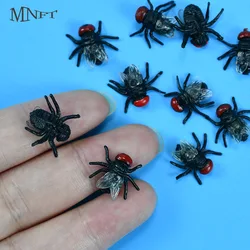 MNFT 10 Uds moscas caseras realistas moscas húmedas insecto cebo para pesca de trucha simulación señuelos de pesca con mosca