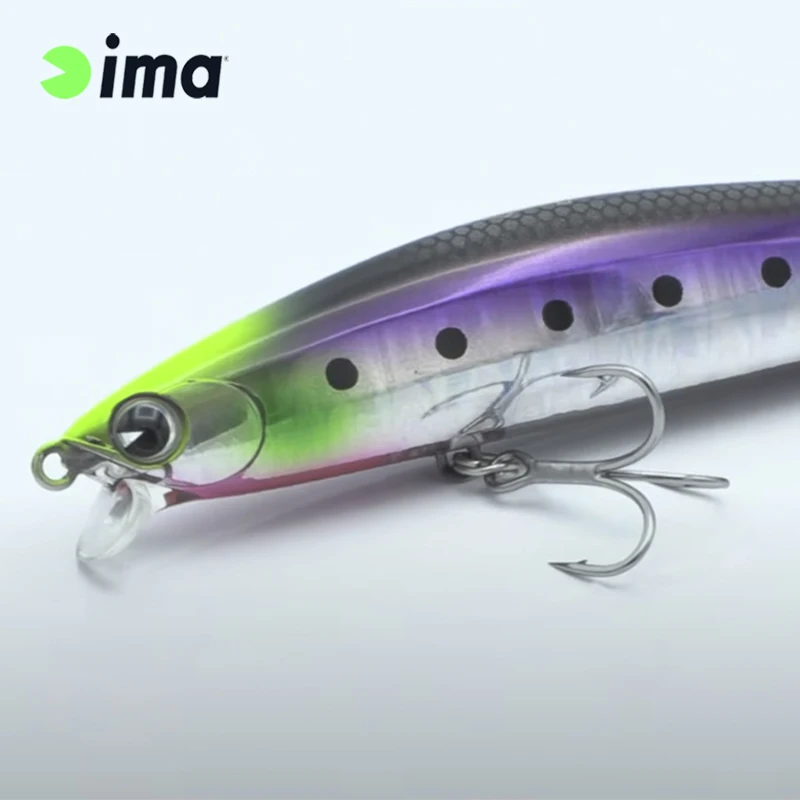 IMA-señuelo de pesca importado de Japón, cebo de lubina flotante, agitador y enrollable, serie Qualy, 105mm, 18g - imagen 2