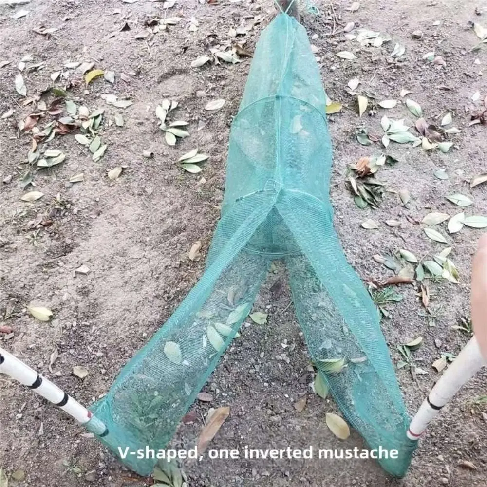 Equipo de pesca, trampa de pesca de diseño plegable, red, cadena de hierro, jaula de pesca para peces pececillos, flotador de espuma, red de peces de 4 tamaños, pesca de langosta - imagen 3