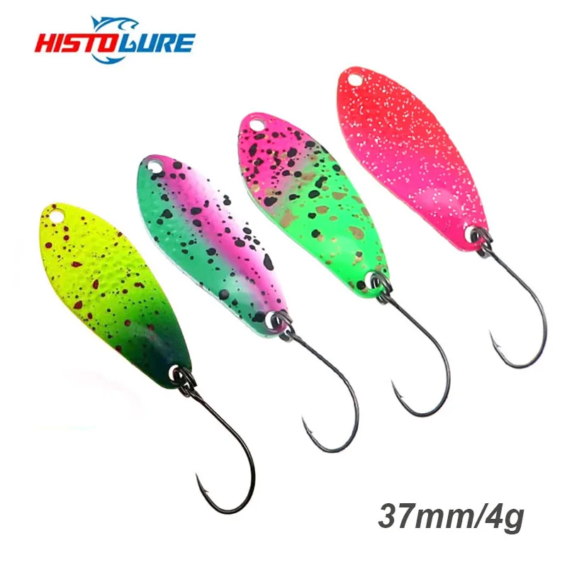 Cuchara Giratoria 4g 37mm Cobre – Para trucha perca salmón