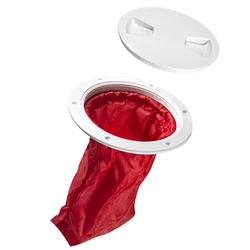 Inchestwist-N-Lock Montaje canoa pesca plástico escotilla impermeable