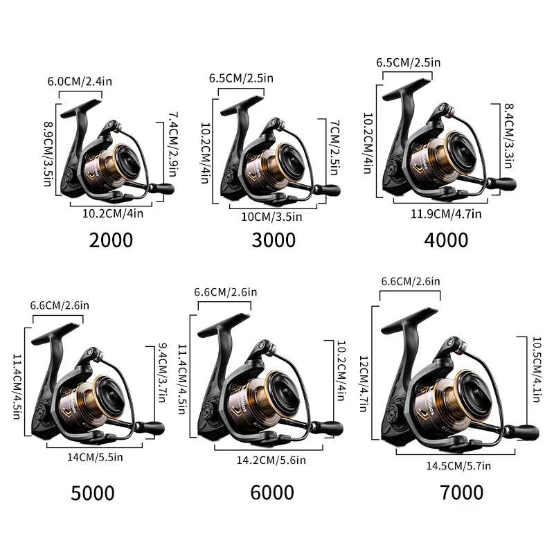 Carrete de pesca Rooblino GT Sprnning: Redefining de una precisión potente - imagen 5