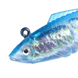 Señuelo Vinilo Arenero Jig Head – Juego para Trucha y Perca – Agua Dulce y Salada