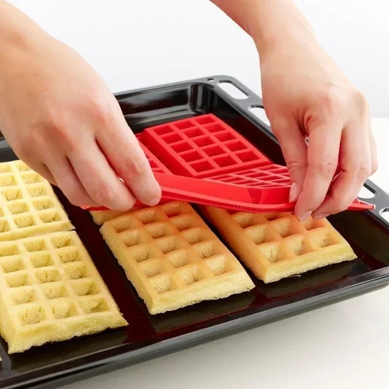 Molde de silicona antiadherente para waffles, pastel y muffins - imagen 2