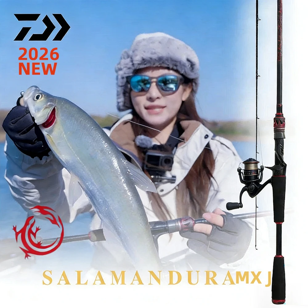 Caña de pescar Daiwa Salamandura MX J para spinning casting carbono - imagen 5